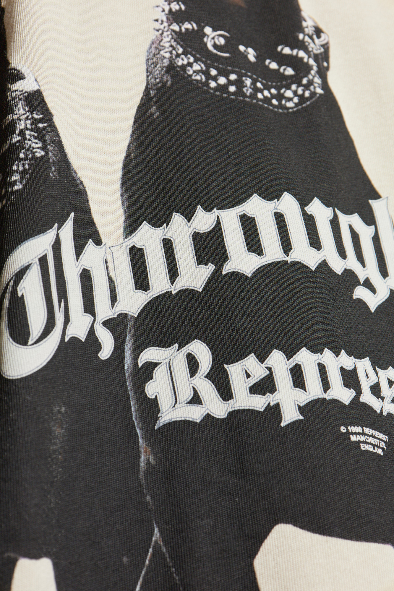 Beige T-shirt Thoroughbred Represent - Vitkac France